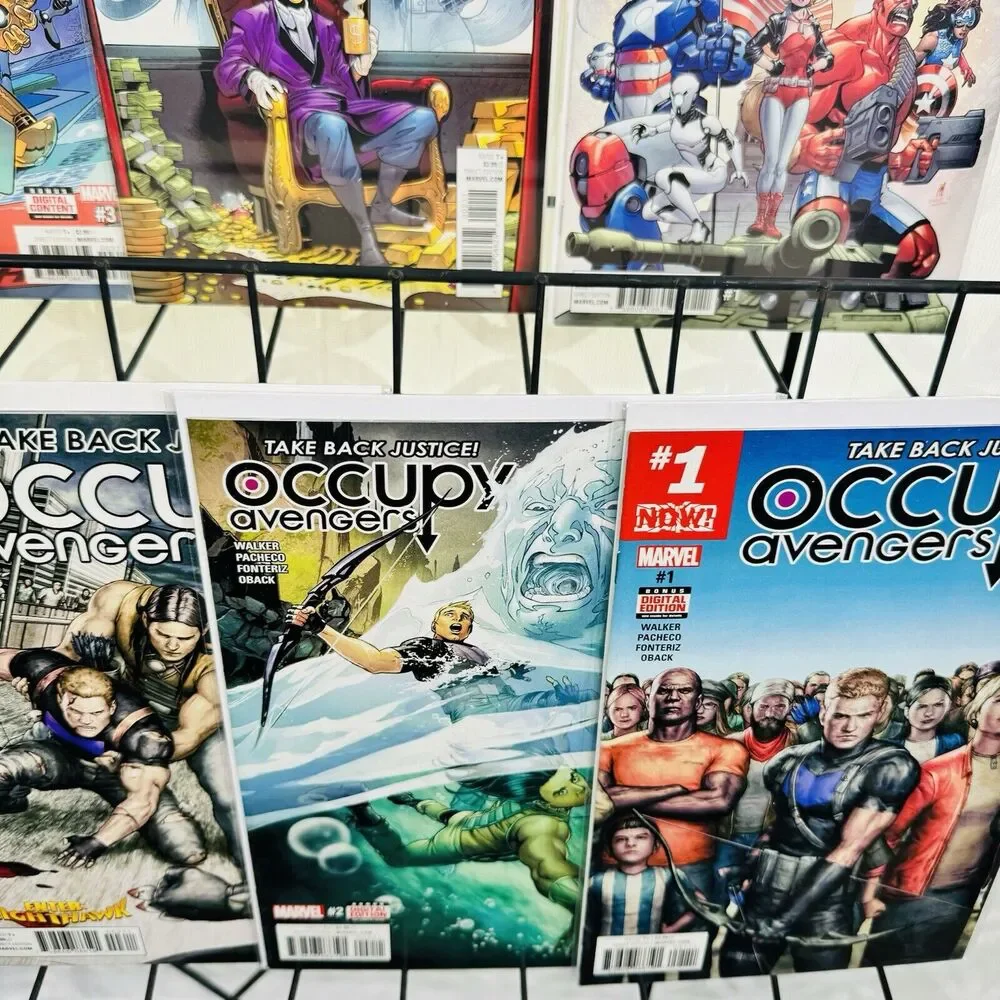 USAvengers 1-4 &‎ Occupy Avengers 1-5 Lot Marvel Key 1st